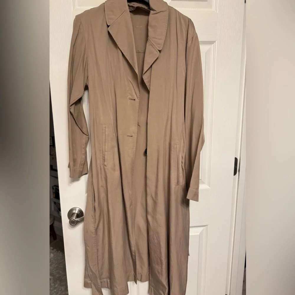 - New (w/o tag) - Zara lightweight long car coat - Picture 4 of 8